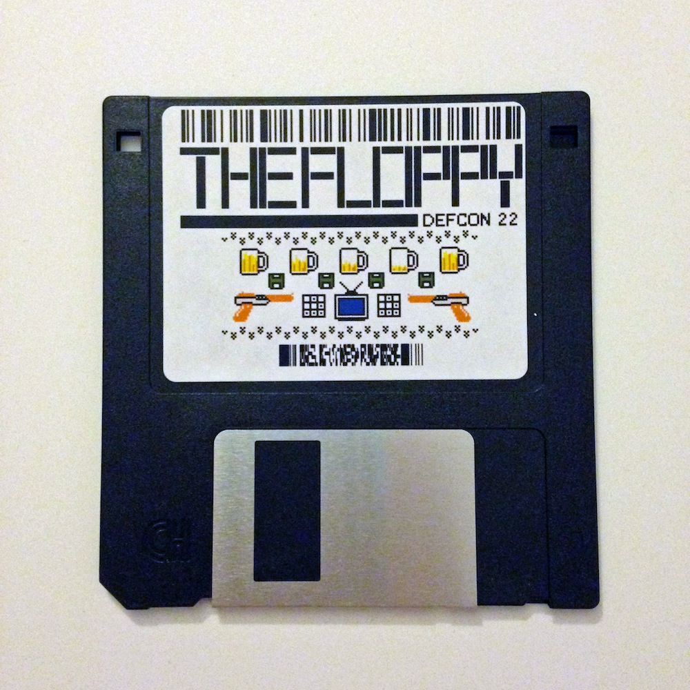 【CD】FLOPPY／2045survivor DEF CON 22 Scavenger Hunt Floppy Disk
