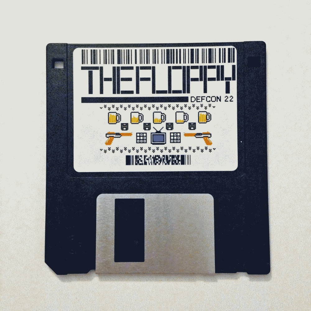 DC22 scav hunt floppy disk