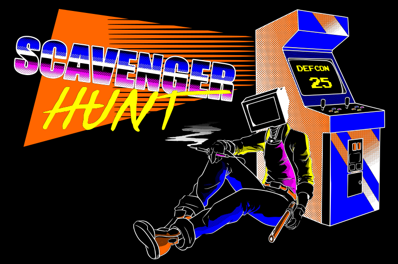 DC25 Scavenger Hunt logo