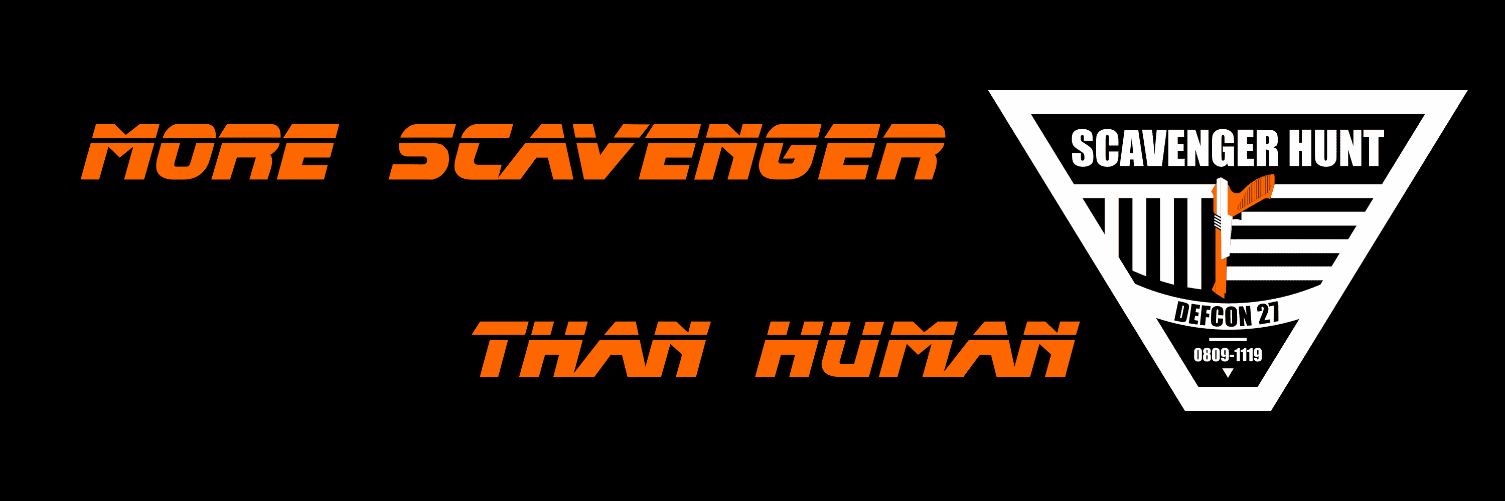 DEF CON 27 Scavenger Hunt tagline and logo